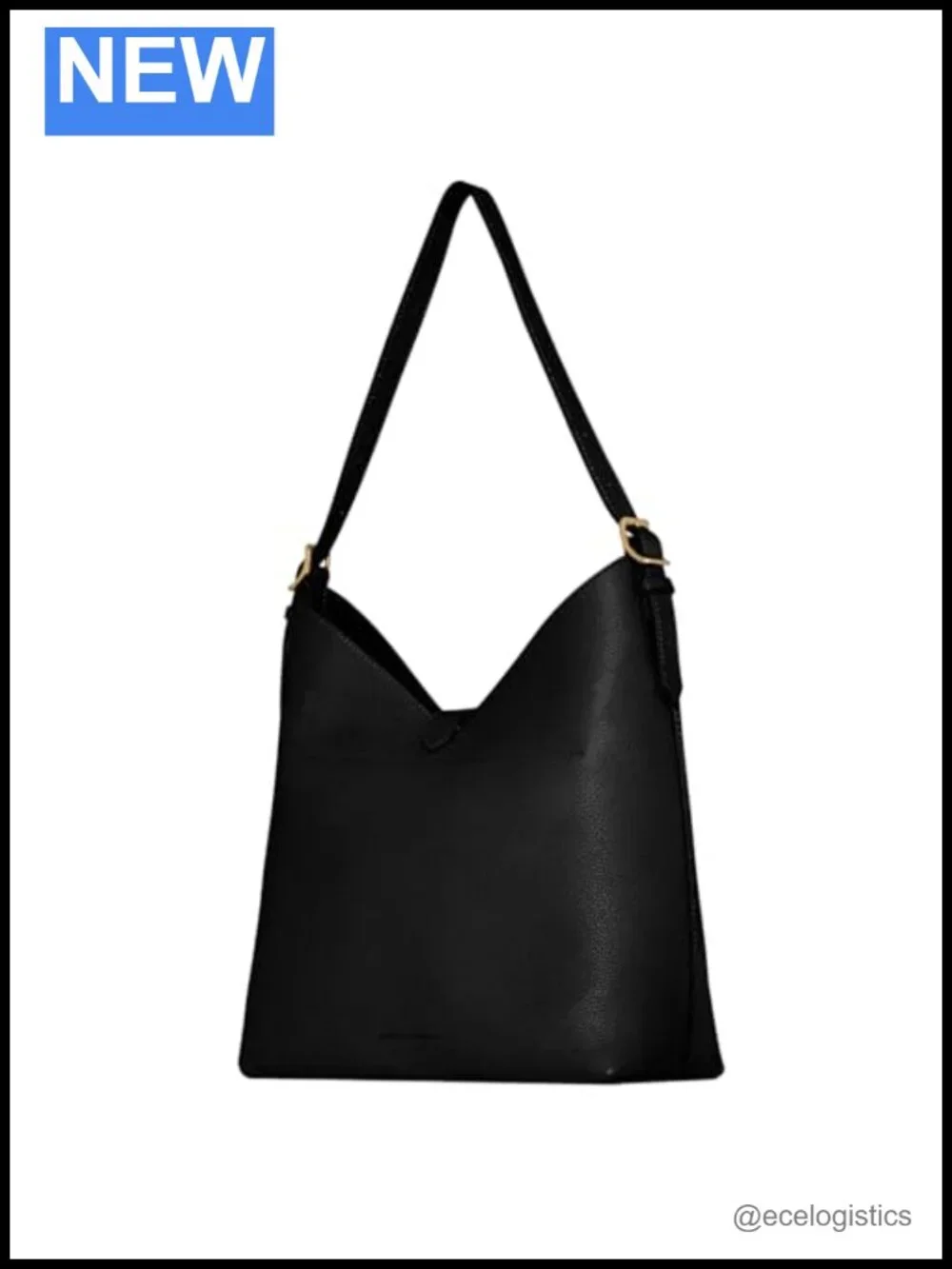 100% Leather Hobo Bag Shoulder Handbag Magnetic Snap Closure Women Mini
